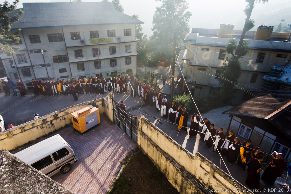 Karmapa in Kalimpong, 2015-11-22 to 25