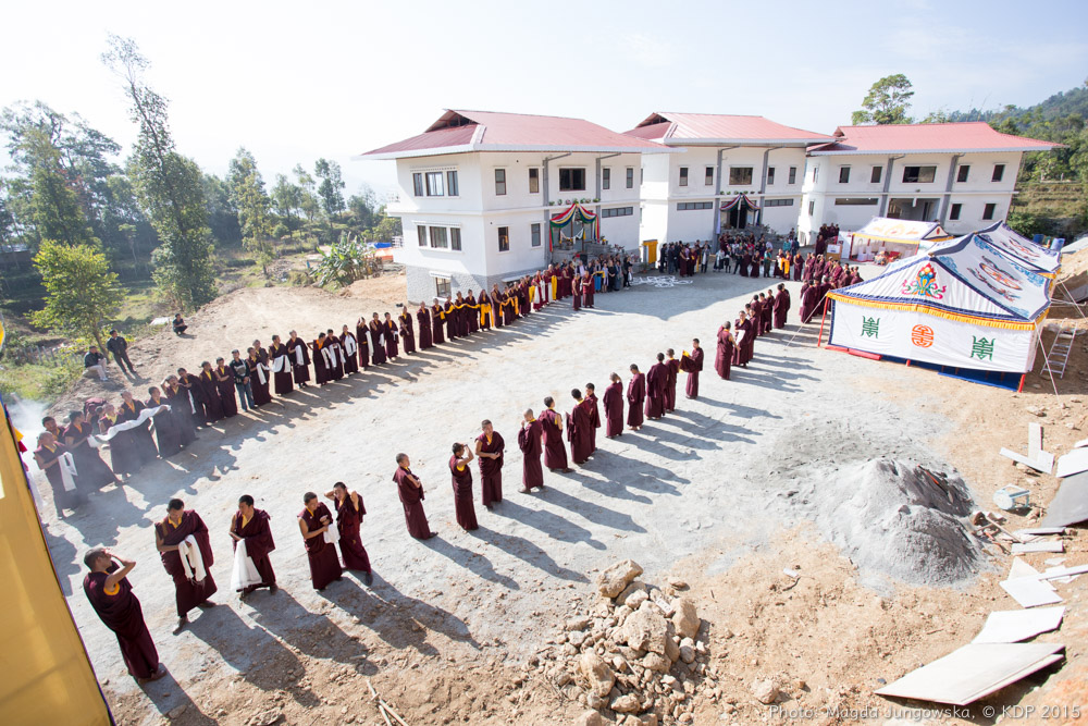 Karmapa in Kalimpong, 2015-11-22 to 25