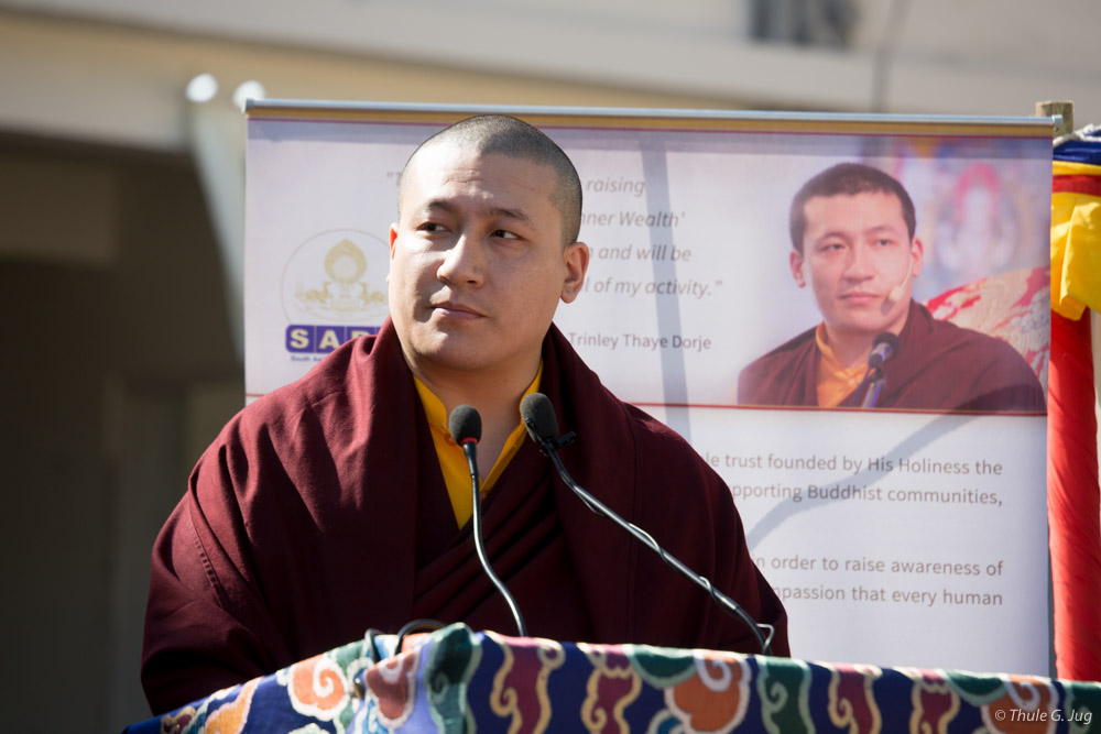 Karmapa in Kalimpong, 2015-11-22 to 25