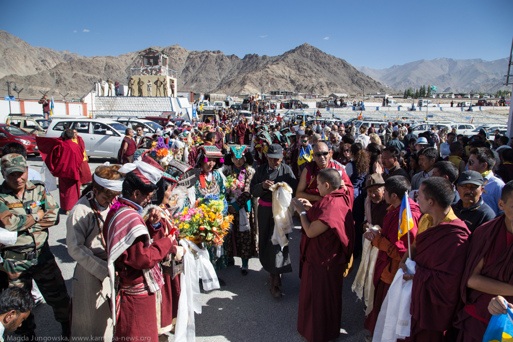 Karmapa in Ladakh