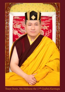 Karmapa black hat portrait