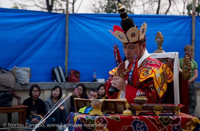 5th day of Dorje Phagmo Puja performed by the 17th Gyalwa Karmap