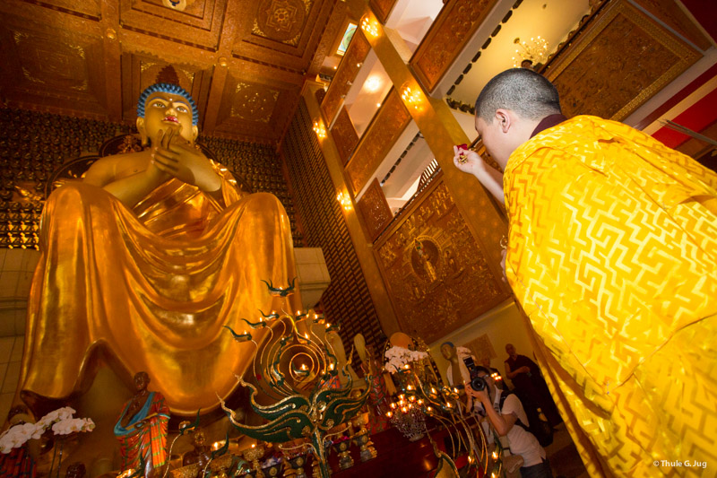 Karmapa visits Taiwan: Rabne, Blessing ceremony of the Monastery