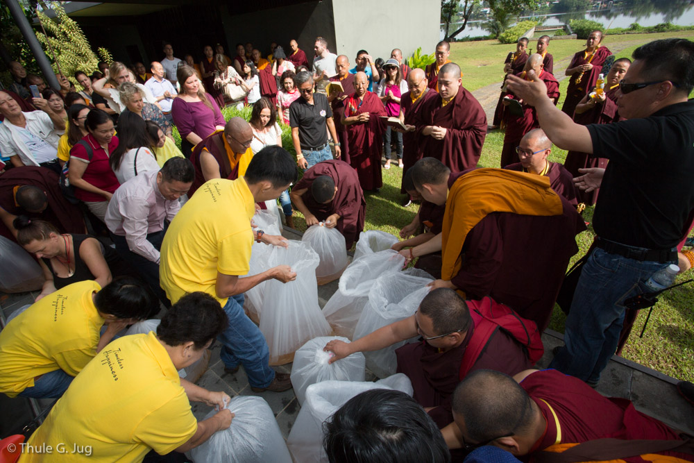 Fish Release Ceremony with His Holiness Gyalwa Karmapa