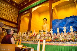 Opening of the Buddha Statues
