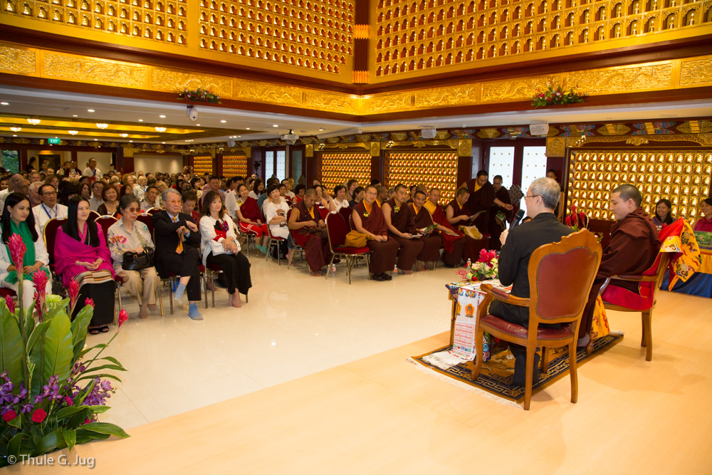 Dialogue with HH Gyalwa Karmapa on Karma Kagyu Buddhist Centre´s book "Blossom"