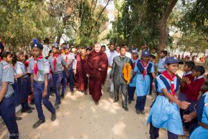 Gyalwa Karmapa in Bodh Gaya, Dec. 6 to 23, 2017. Gyalwa Karmapa