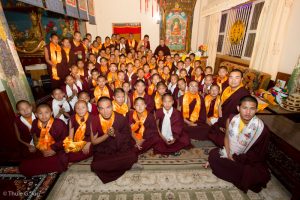 Gyalwa Karmapa in Bodh Gaya, Dec. 6 to 23, 2017. Audiences