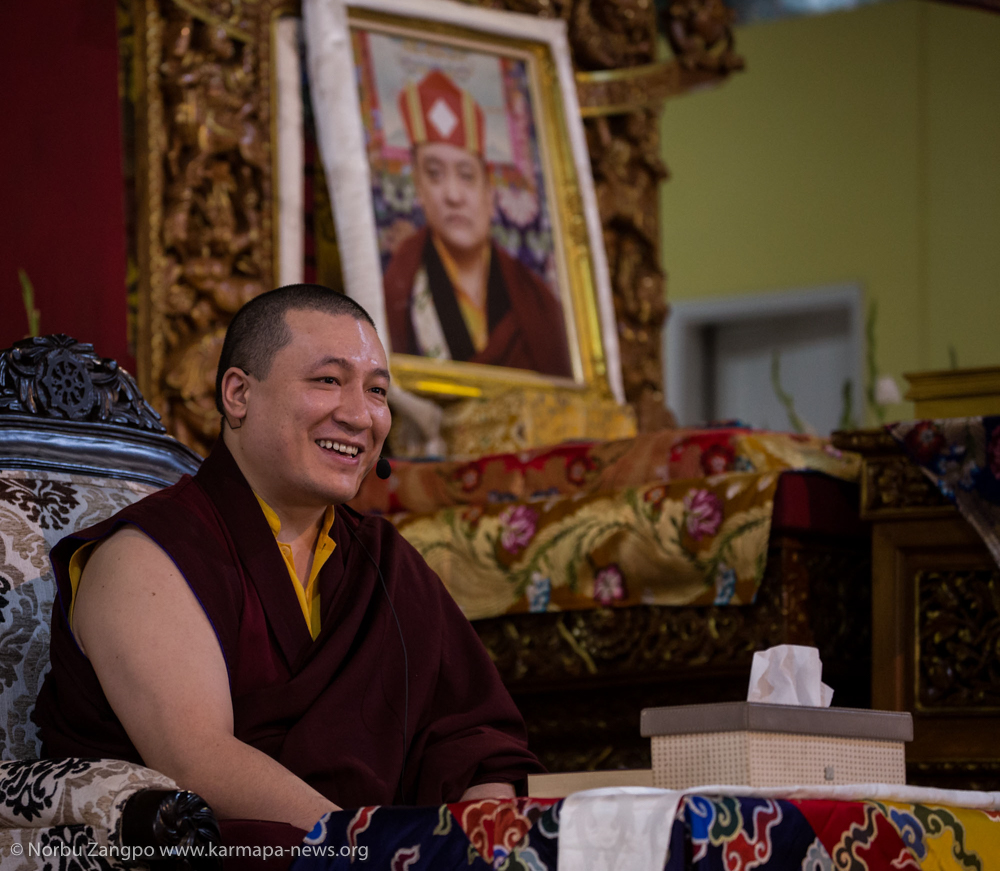 Thaye Dorje, His Holiness the 17th Gyalwa Karmapa teaching 5th Chapter of Shantideva's "A Guide to the Bodhisattva’s Way of Life"