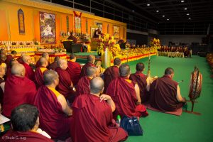 Karmapa in Hong Kong, 2018-03-31 to 04-09. Mahakalapuja
