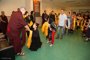 Karmapa in Hong Kong, 2018-03-31 to 04-09. Audiences