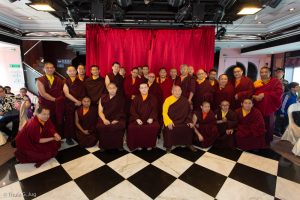 Karmapa in Hong Kong, 2018-03-31 to 04-09. Fish Release Ceremony
