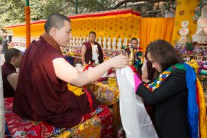 Karmapa and Mrs. Katherine Cheng
