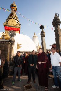 Karmapa visits Kathmandu, 2018-12-03 to 07. Pigrimadge to Parpin